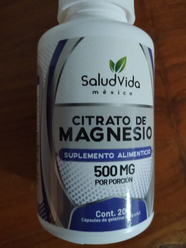 Customer photo review of Citrato de Magnesio 500mg