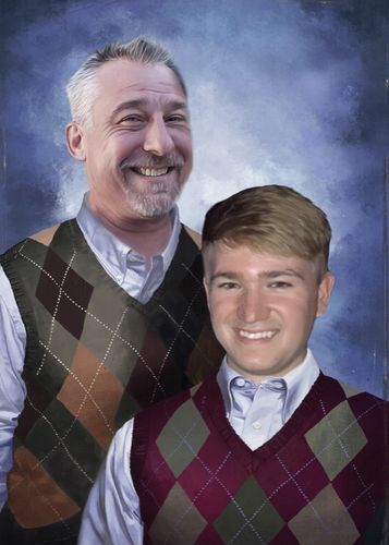 Customer photo review of The Step Brothers - Custom Poster