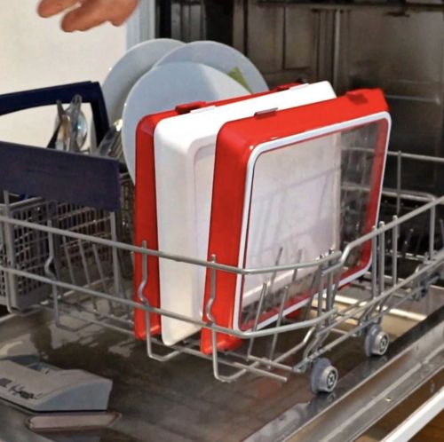 Customer photo review of Opbevaringsbakke til mad