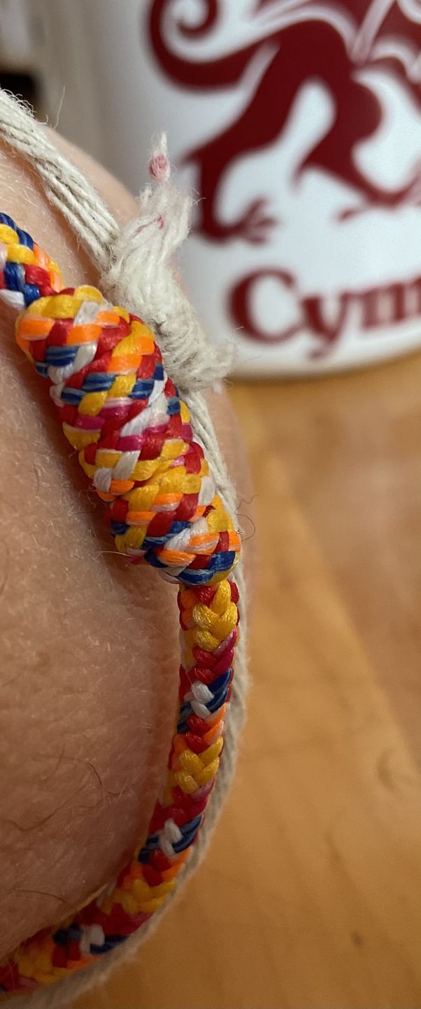 Customer photo review of Bracelet bouddhiste porte bonheur bénit par le Vénérable LP Sao.