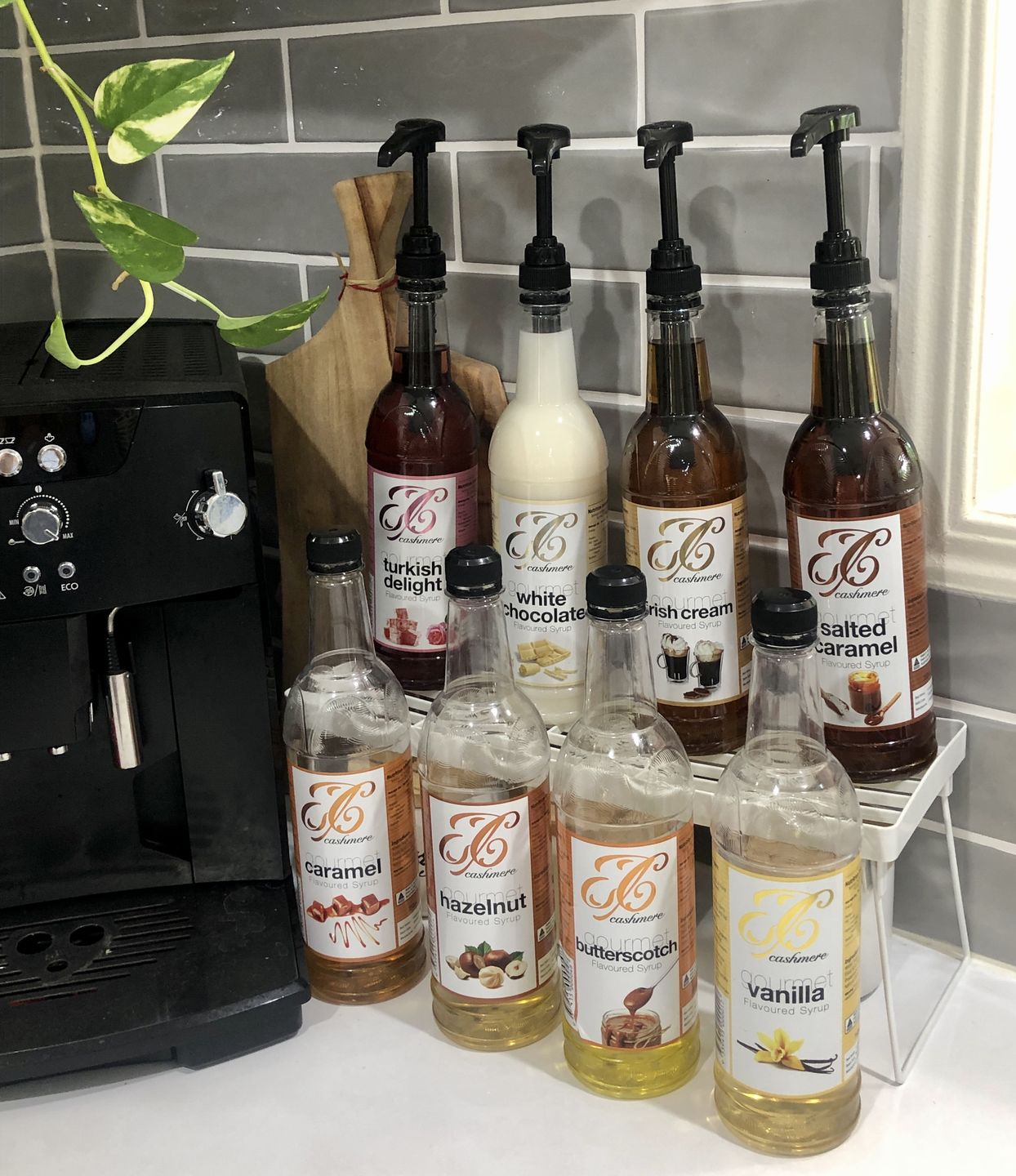 Customer photo review of Butterscotch Coffee Syrup