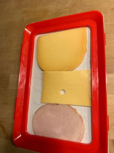 Customer photo review of Opbevaringsbakke til mad