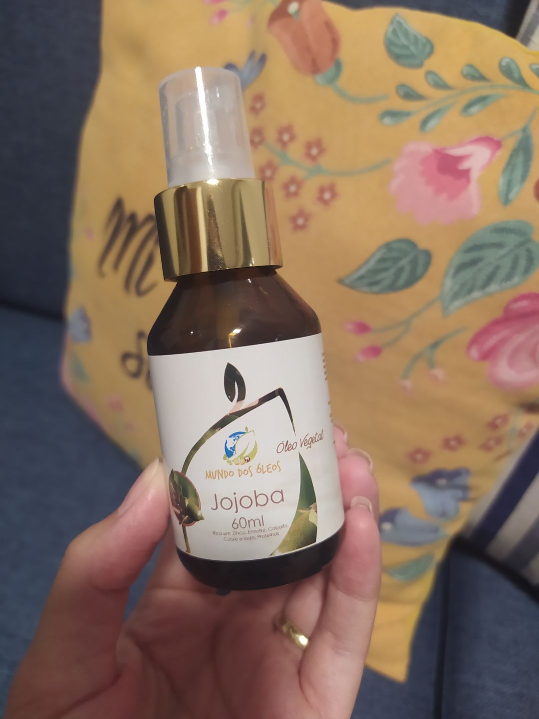 Customer photo review of Óleo de Jojoba
