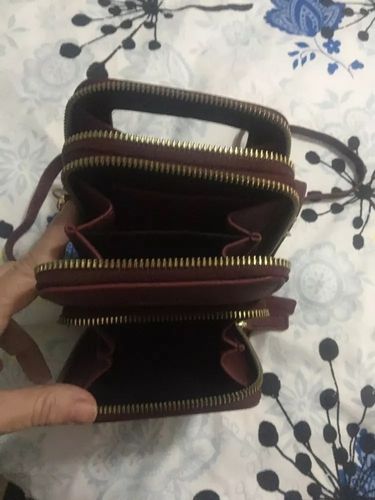 Customer photo review of Crossbody Cellphone Purse with Touch Screen