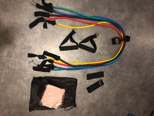 Customer photo review of Fit-Pro™ Modstandsbånds Træningssæt