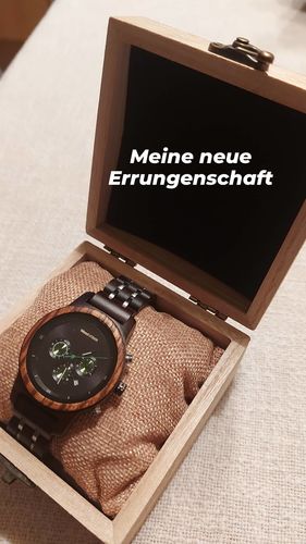 Customer photo review of Wood o'clock - Kirschbaum