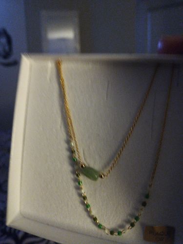 Customer photo review of Collier Aventurine