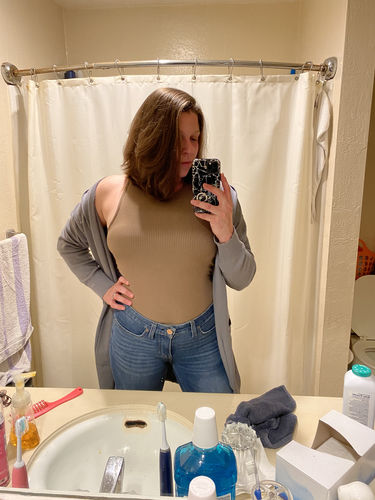 Customer photo review of High Neck Bramisuit