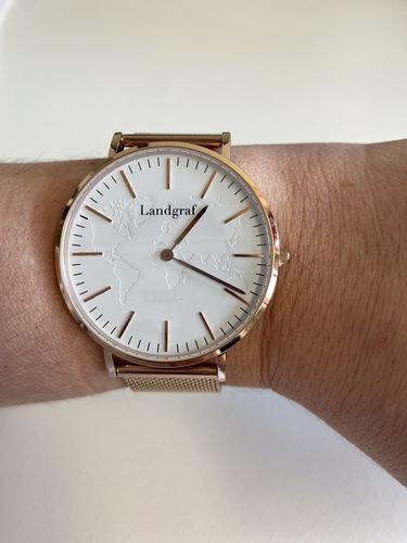 Customer photo review of World Edition Rosé Gold White