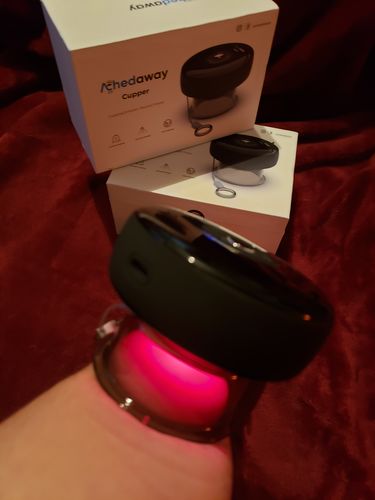Customer photo review of Achedaway Cupper - The Smart Cupping Therapy Massager