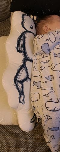 Customer photo review of BABYKISSEN SCRIBBLE TWO