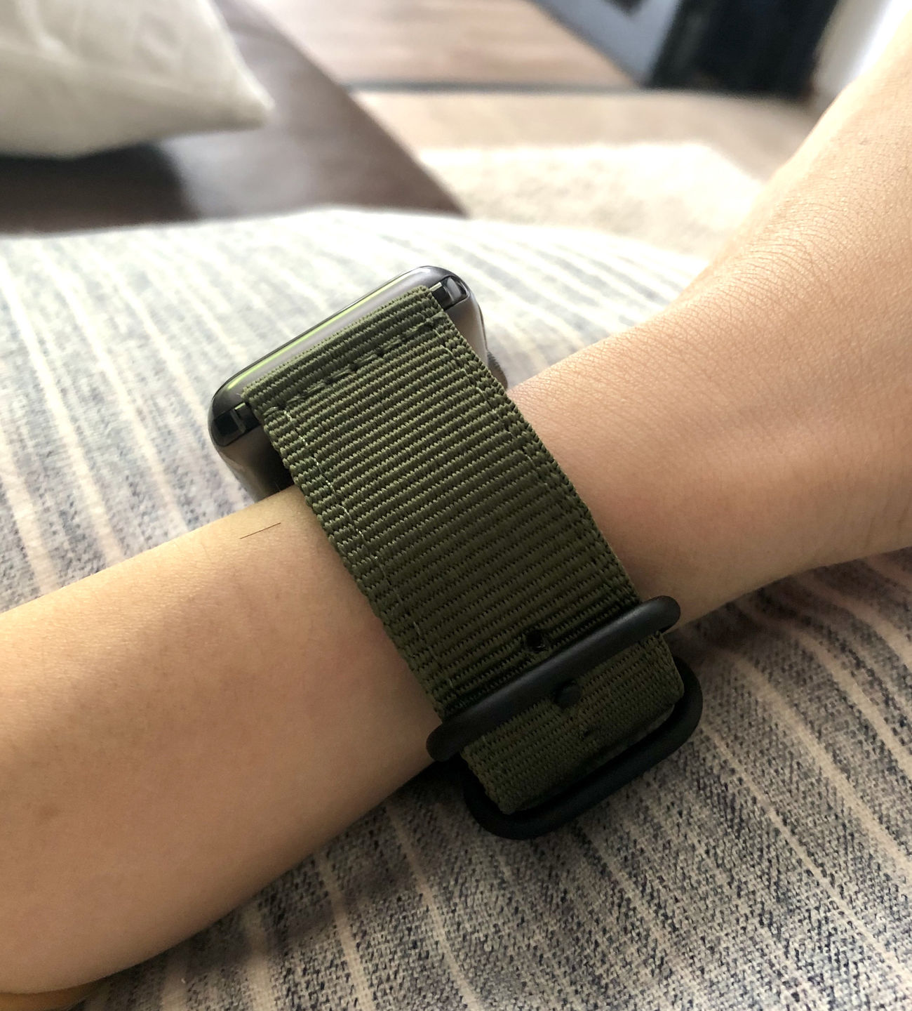 Customer photo review of Bellus Nylon Strap (9 Colours)