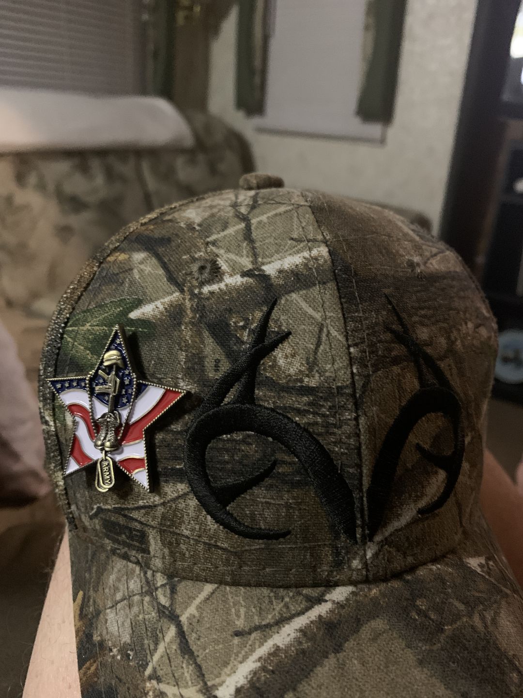Customer photo review of US Army Veteran Pin