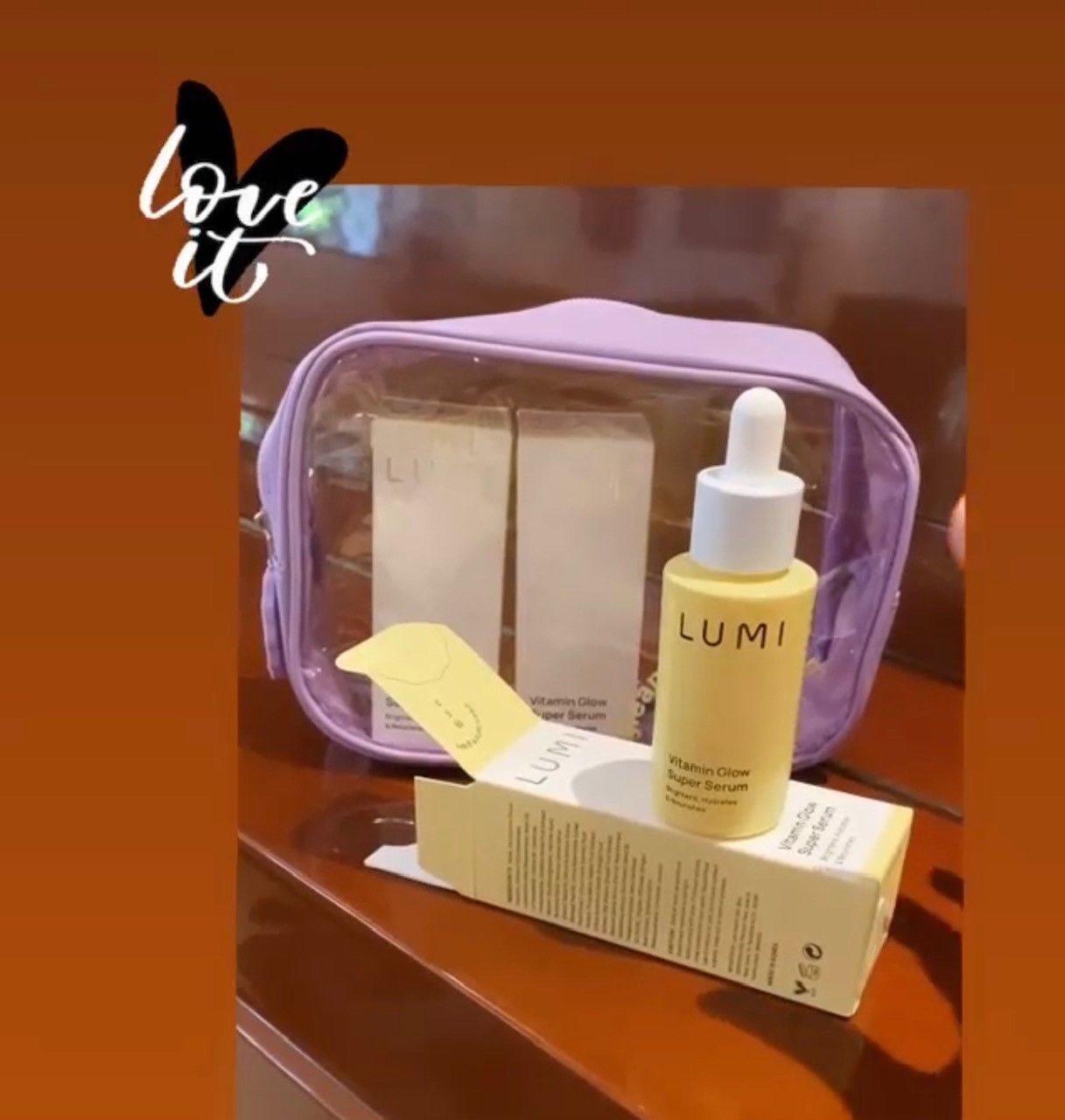 Customer photo review of Vitamin Glow Super Serum