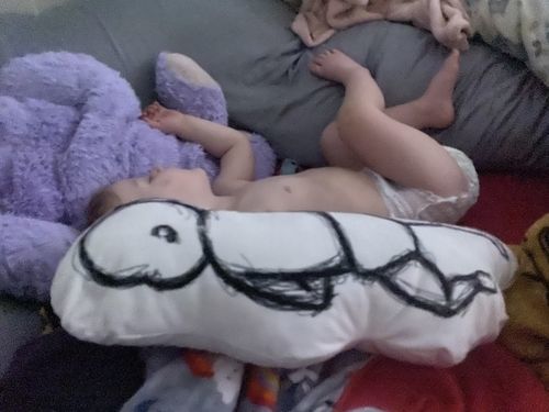 Customer photo review of BABYKISSEN SCRIBBLE TWO