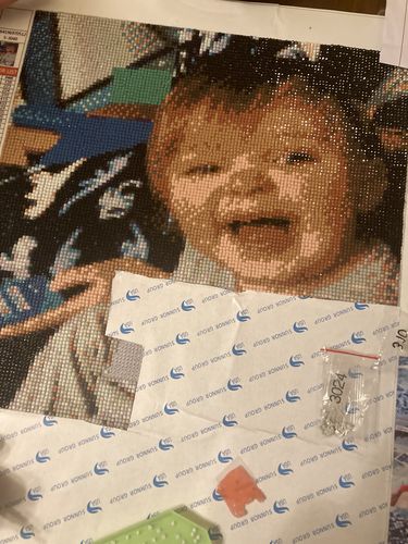 Customer photo review of Your Advanced Custom Diamond Painting Kit - Premium Quality