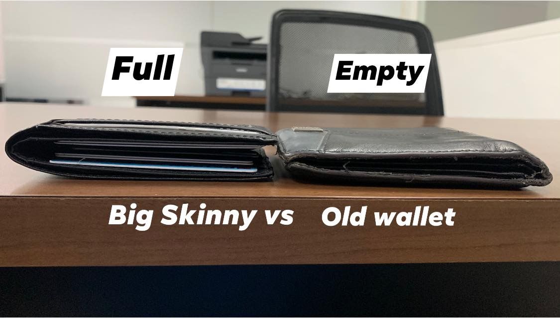 Customer photo review of RFID Blocking Leather Multi Bi-fold Black