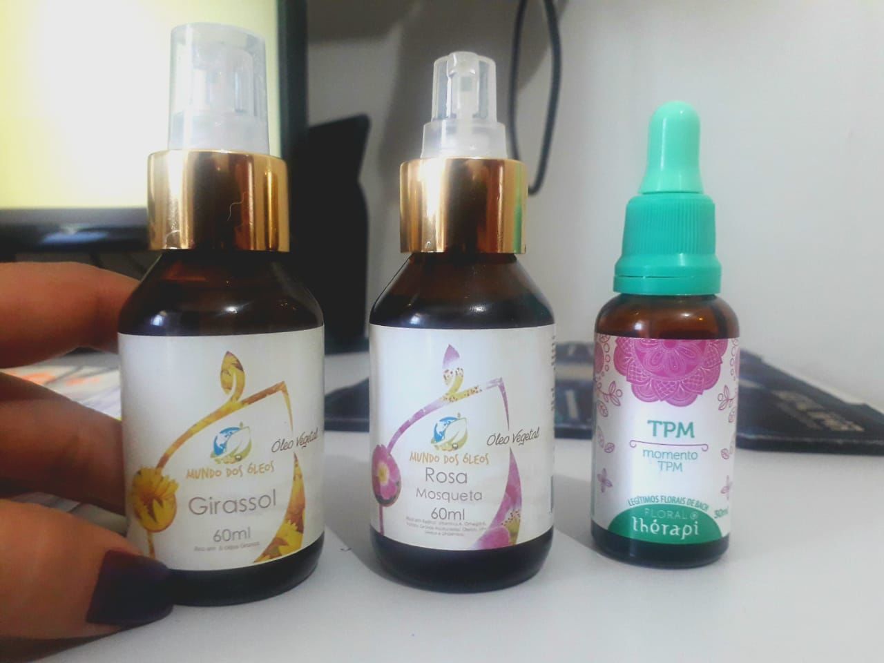 Customer photo review of Óleo de Girassol