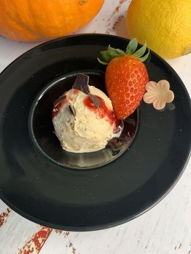 Customer photo review of The Taste Mini Gourmetteller - Ø 13,5 cm schwarz - (3er Set)