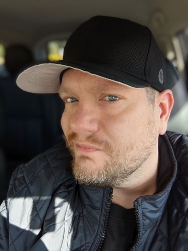 Customer photo review of Blank Snapback