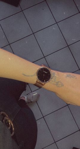Customer photo review of World Edition Rosé Gold Black