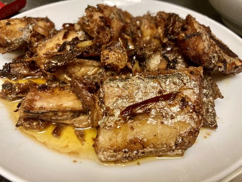 Customer photo review of Frozen Belt Fish Cut 带鱼段 (1袋/Pack)