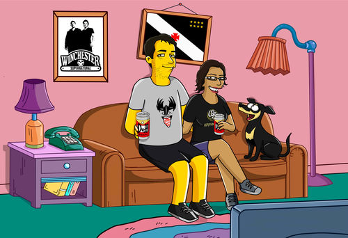 Customer photo review of RETRATO EM ARQUIVO DIGITAL FAMILIA AMARELA