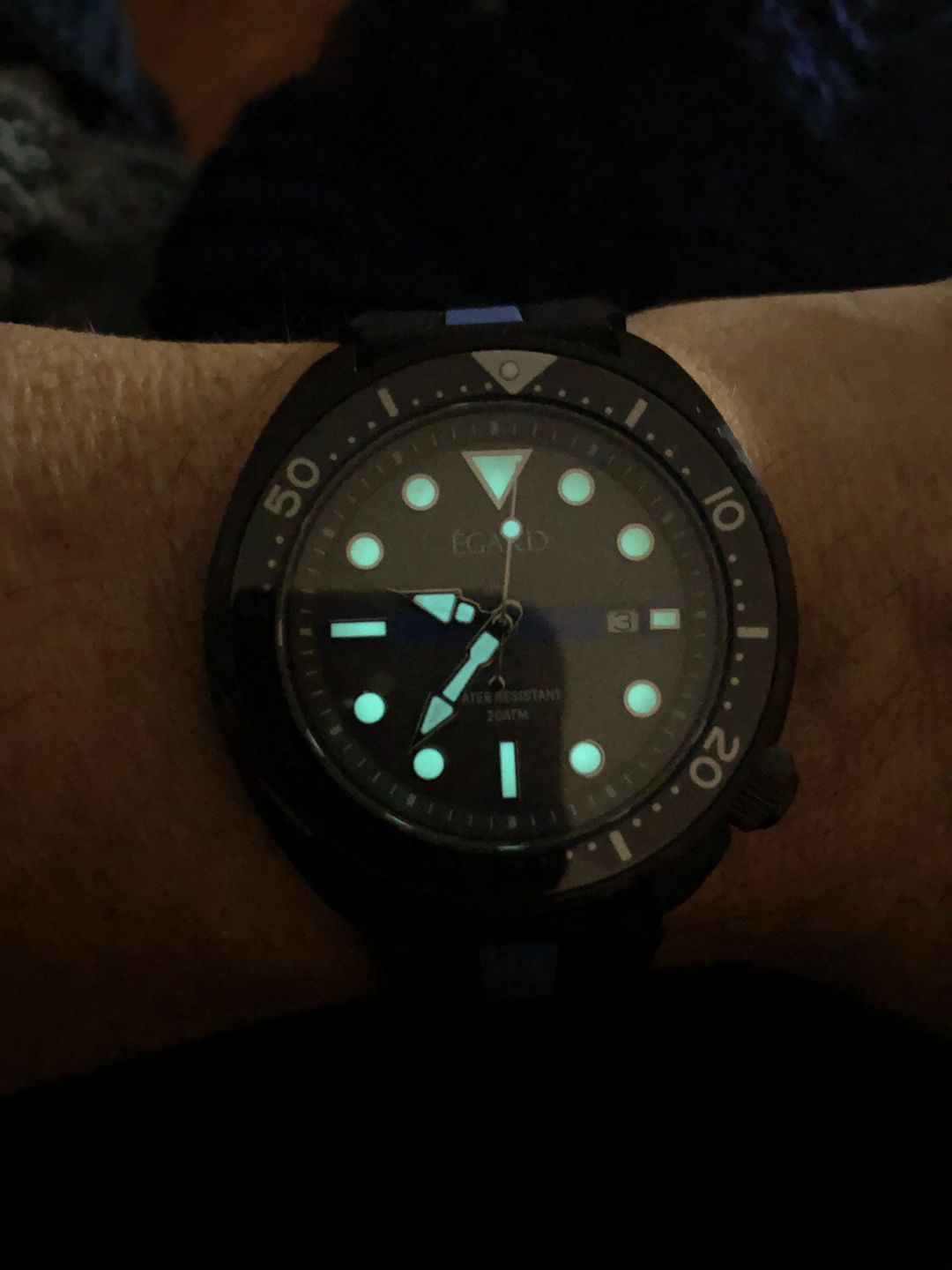 Customer photo review of TBL Police watch - Men