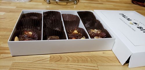 Customer photo review of Naked Palm Bites | Variety Boxes