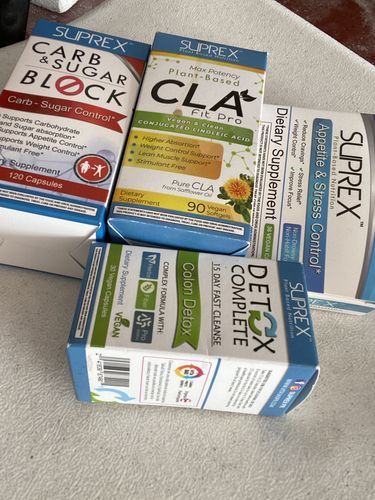 Customer photo review of Complete Weightloss - Combo - Suprex+Detox+Carb Blocker+CLA