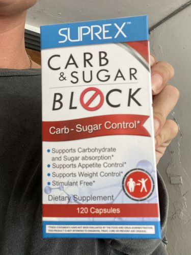 Customer photo review of Carb-Sugar Block - Bloqueador de Carbohidratos y Azúcar