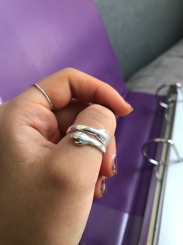 Customer photo review of Hug Ring