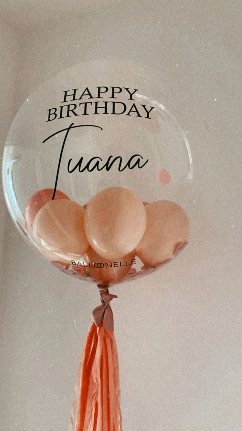 Customer photo review of Nude Designer Ballon