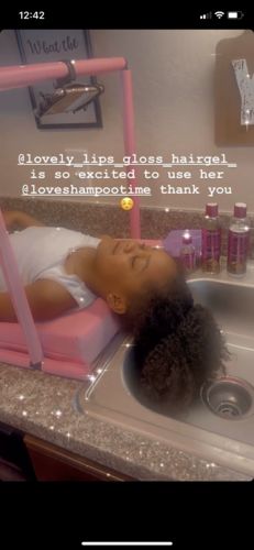 Customer photo review of Shampoo Mat Mini