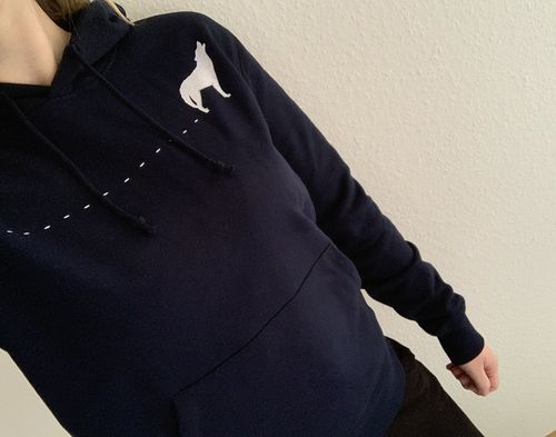 Customer photo review of WOLF SPUR - Bio Unisex Hoodie (BASIC)