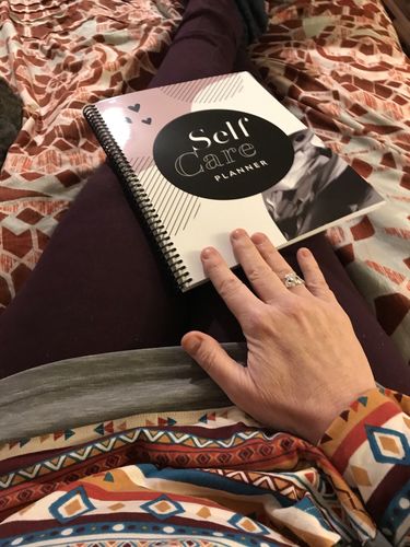 Customer photo review of Self Care Planner