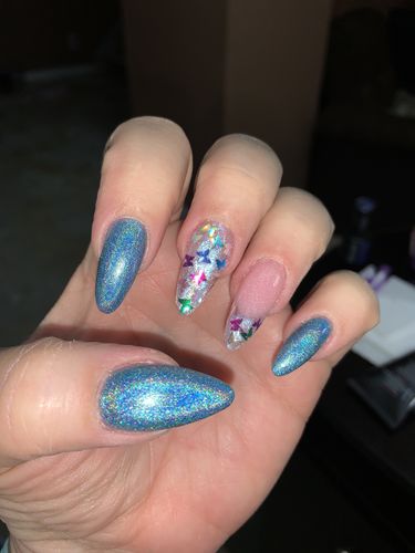 Customer photo review of Poly Nail Extension Gel 50ml in Clear