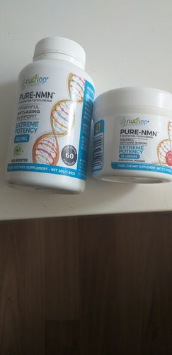 Customer photo review of Pure-NMN Nicotinamide Mononucleotide Extreme Potency 500mg Capsules (x60) - 30 Grams