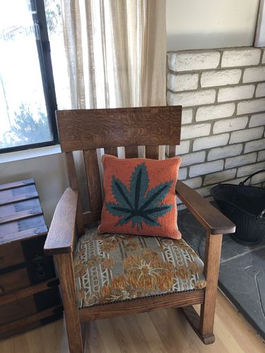Customer photo review of Mary Jane Hook Pillow by Jungalow®