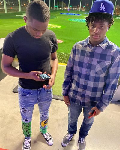 Customer photo review of Graffiti Fire Skinny Fit Denim Blue Wash (M4988D 22S)