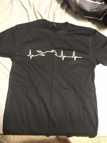 Customer photo review of Mystery Shirt