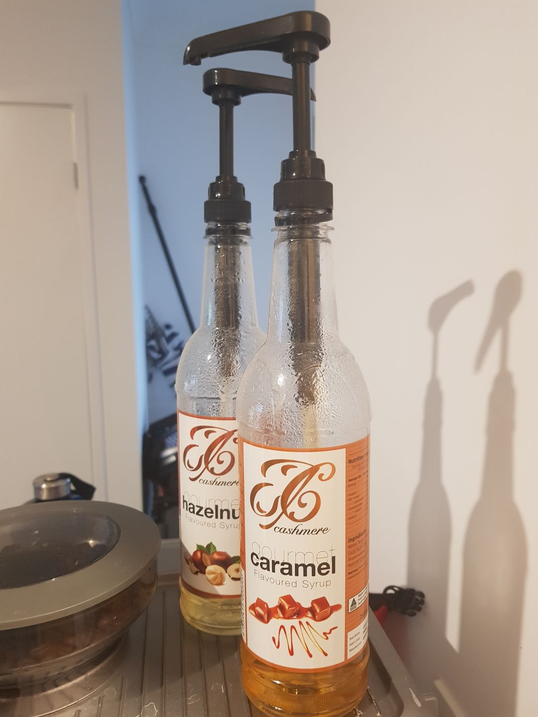 Customer photo review of Syrup Pump for 750mL Bottle