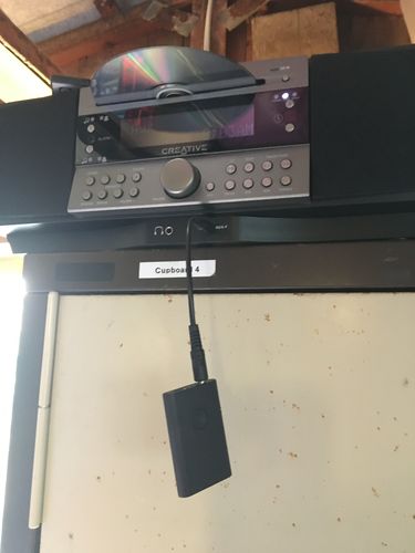 Customer photo review of LAYEN TX-RX - Bluetooth Transmitter & Receiver