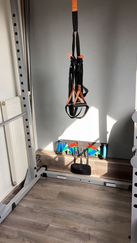Customer photo review of Powerline Power Rack