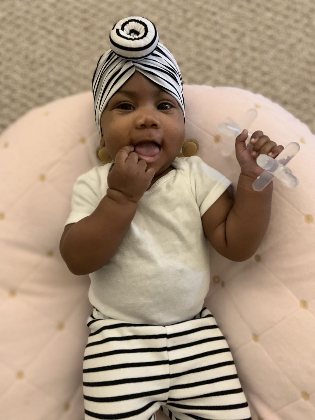 Customer photo review of moonjax® baby teether