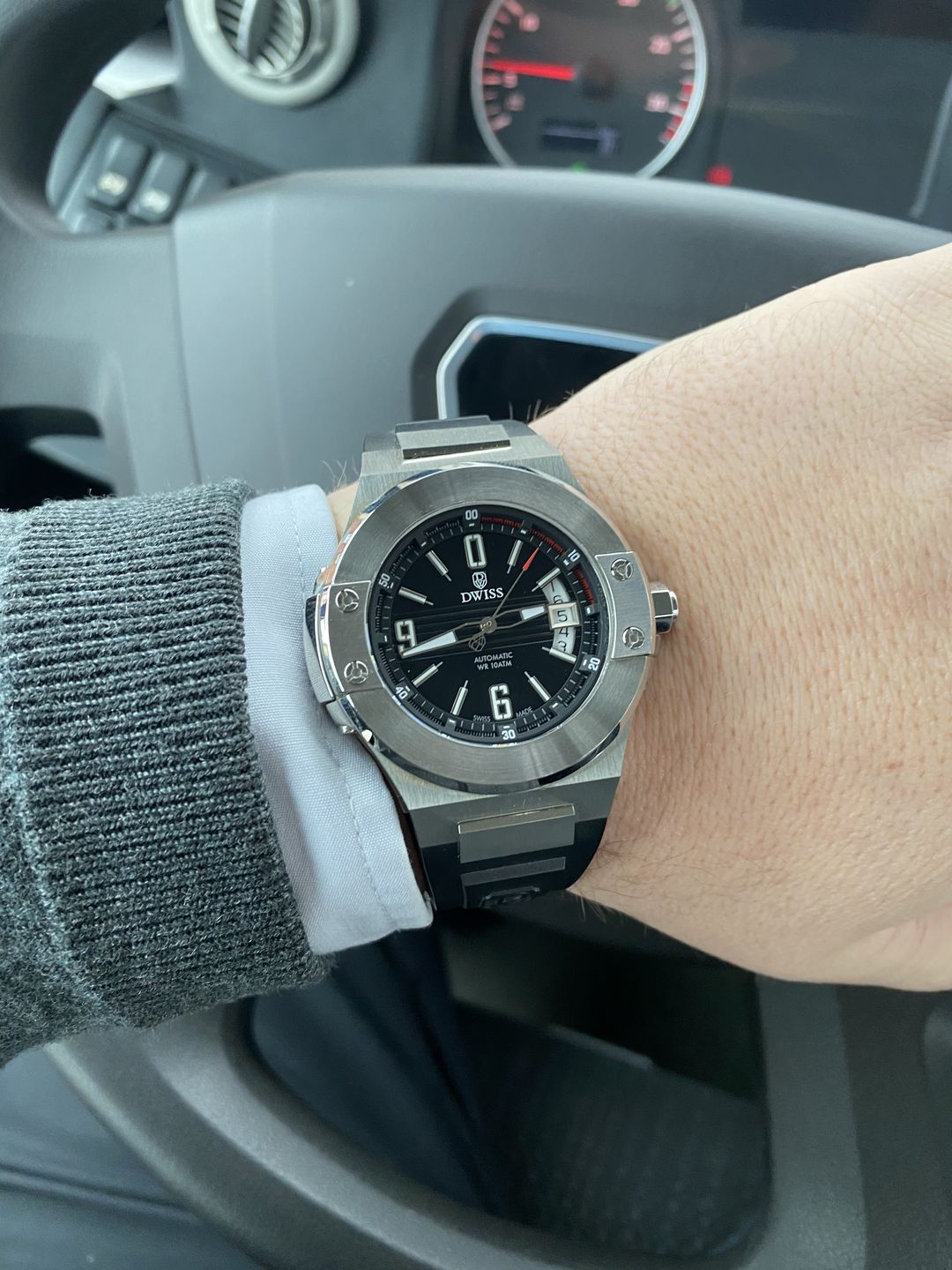 Customer photo review of M1 and M2 rubber straps