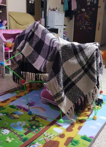 Customer photo review of Kreativer Höhlenbaukasten