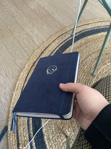 Customer photo review of Tsuki 'Gentle Giant' Limited Edition Bullet Journal ☾