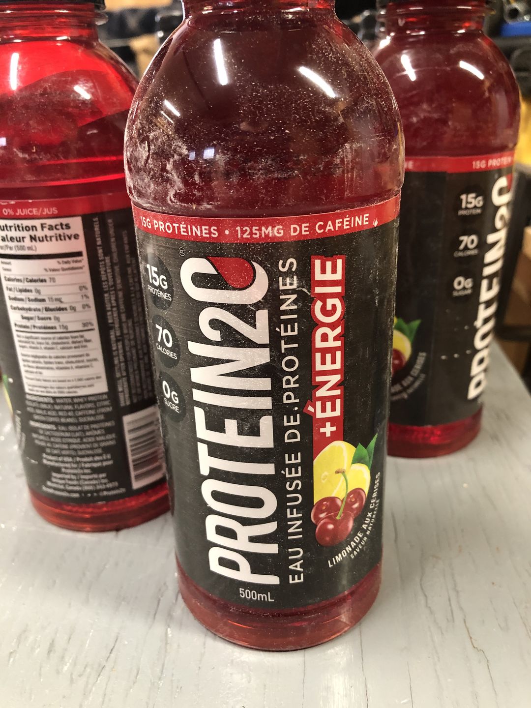 Customer photo review of Protein2o - Eau protéinée infusée +Energy 500ml