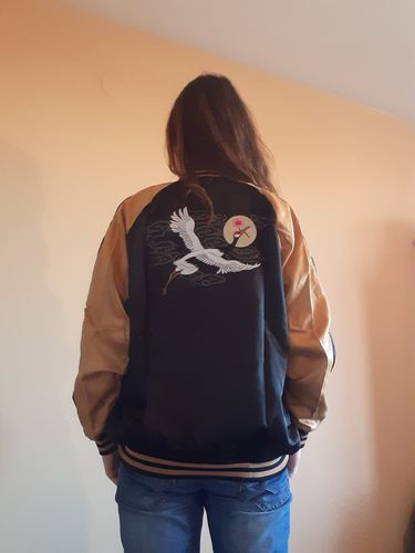 Customer photo review of The Cranes Sukajan Souvenir Jacket